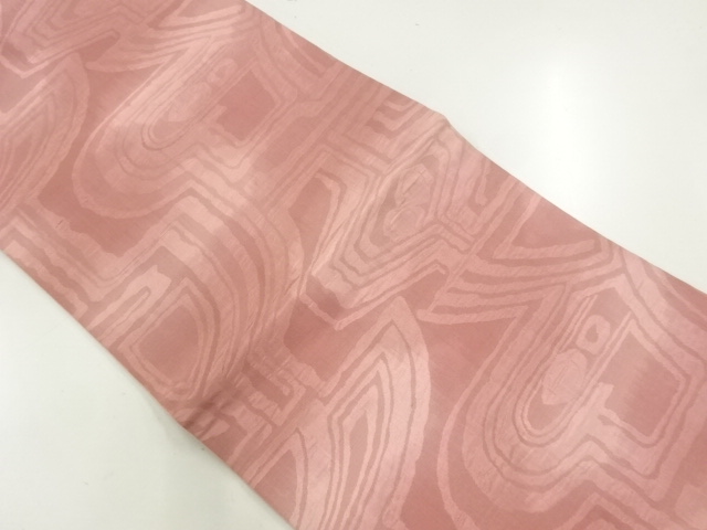 JAPANESE NAGOYA OBI / WOVEN GEOMETRIC